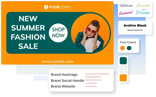 make custom branded banner ads