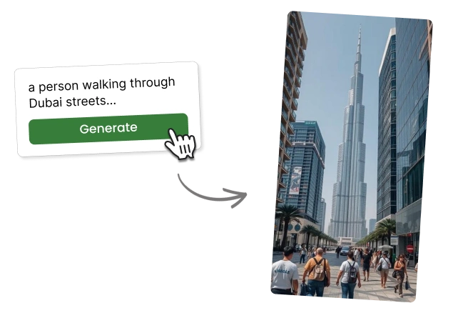 Generate Facebook ad copies and visuals