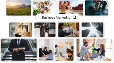 stock assets for linkedIn content