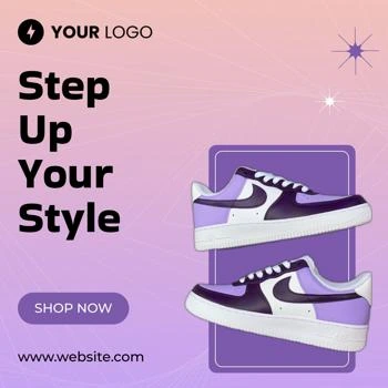  footwear ad template