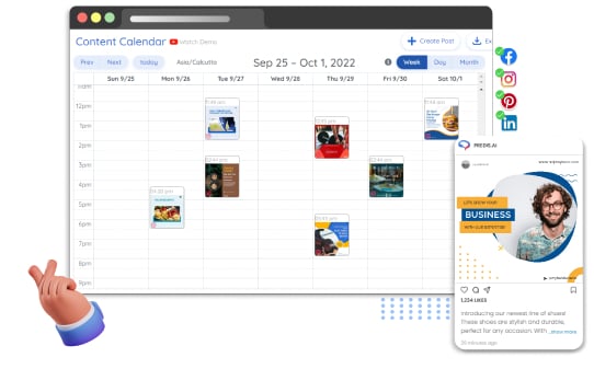 schedule twitter posts