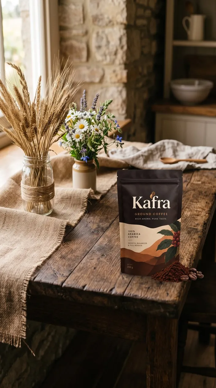 AdCreative.ai 9:16 ad for Kafra coffee