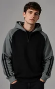 AZLANE color-block hooded sweatshirt used in the test