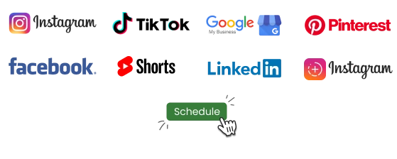 schedule social media content