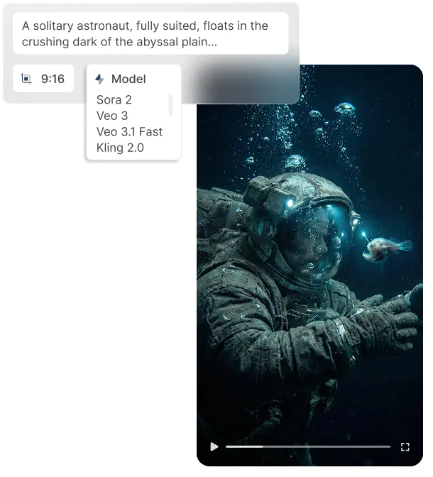 AI models for video generation