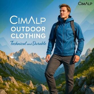 outdoor clothing ad