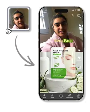 create UGC video ads