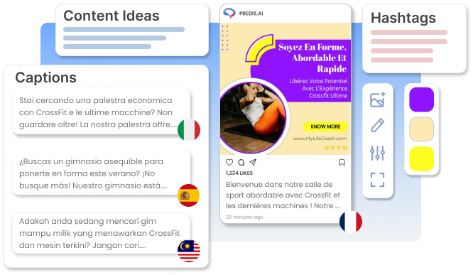 make instagram ads in multiple languages