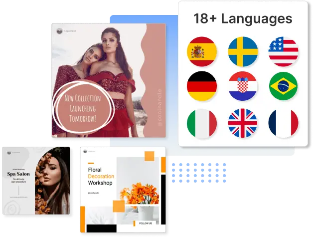 ads in multiple languages