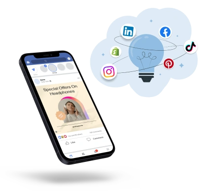 generating social media posts for multiple platforms