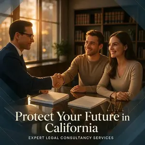LinkedIn ad template for a California law practice