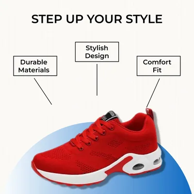 Facebook post template listing sneaker product features