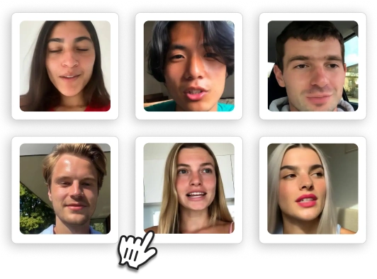 Choose AI avatars that match your audience
