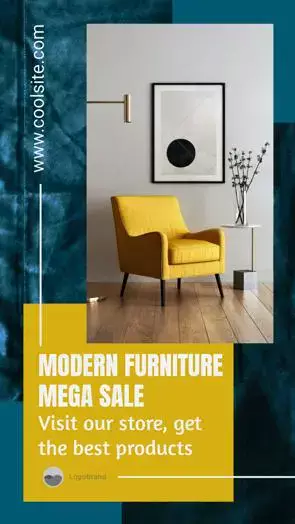 furniture ecommerce reel template