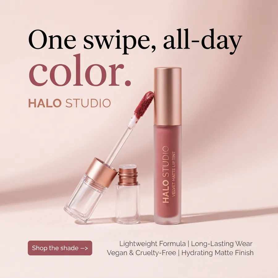 Lip tint static ad 1