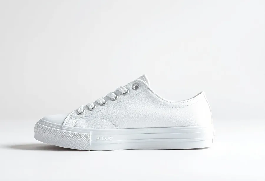 FLUX.1 [schnell] draft of the canvas sneaker