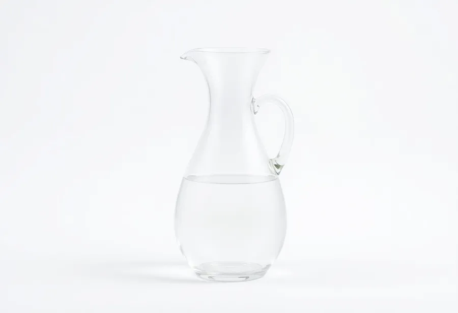 FLUX.1 [schnell] draft of the glass carafe