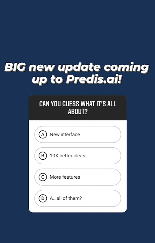Predis new update