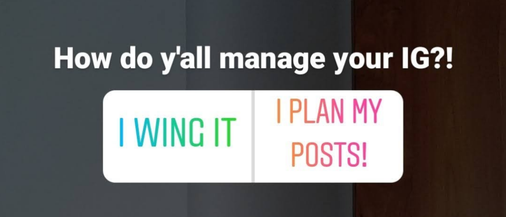 Create a Poll games on Instagram Stories- add your question and poll options
