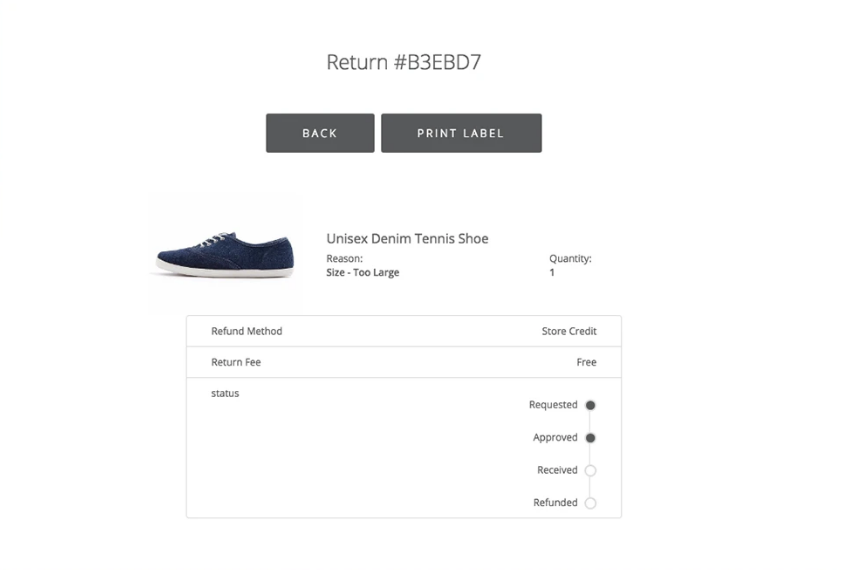 how return magic works on shopify
