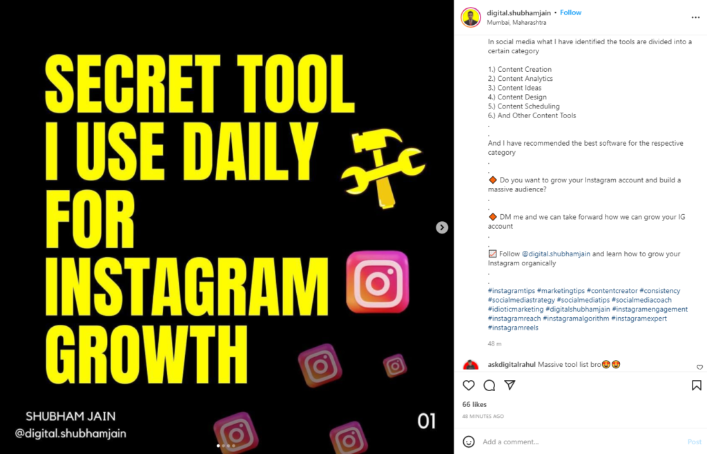 Add Relevant Hashtags