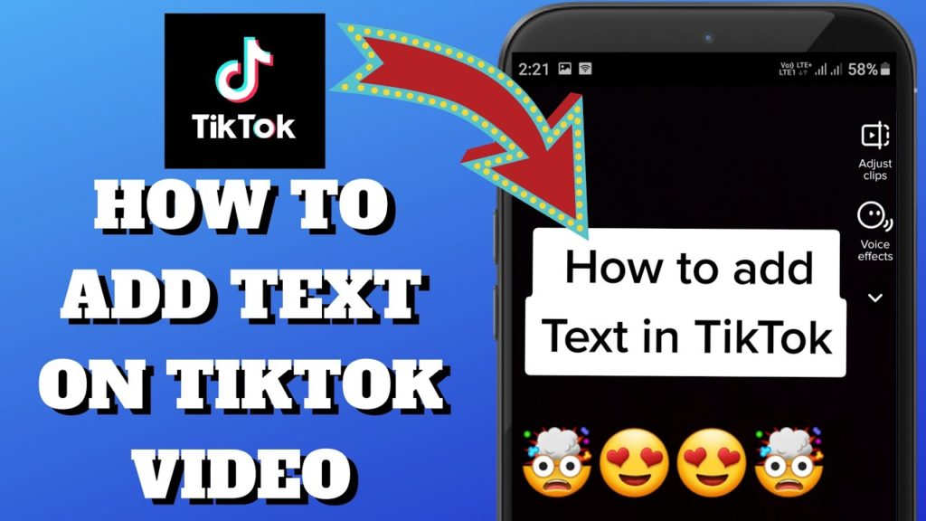 How To Add Text To Tik Tok?