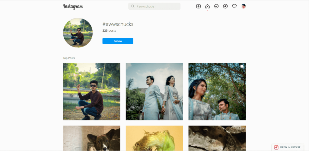 Instagram hashtags for silly wedding photos