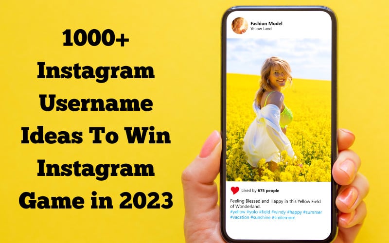 Oltre 1000 idee per nomi Instagram per vincere il gioco Instagram nel 2022