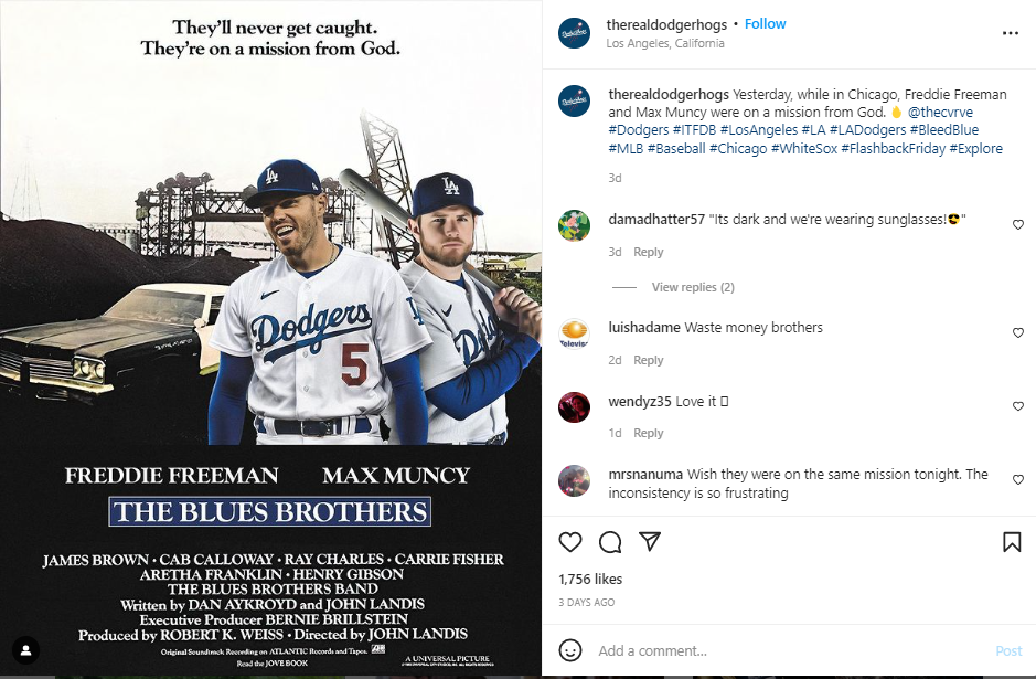 Example for Friday Trending hashtags