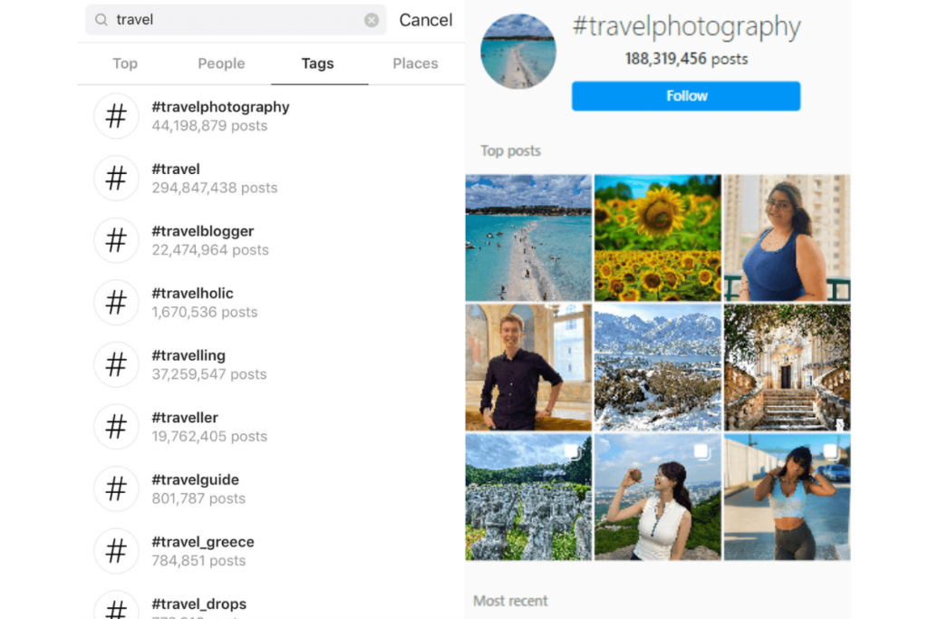 Tìm kiếm Hashtags trên Instagram-Hashtag Analytics