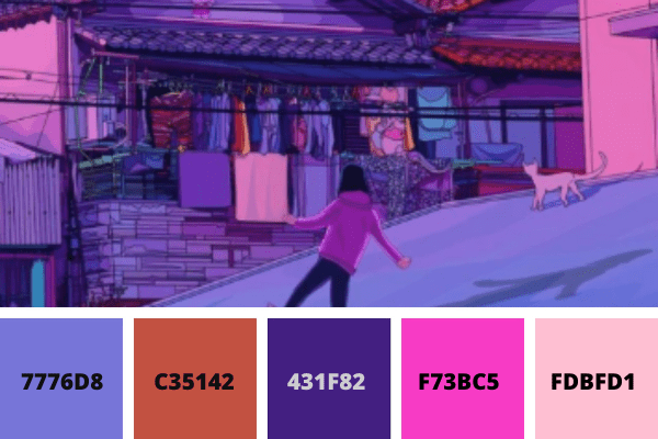 neon color palette