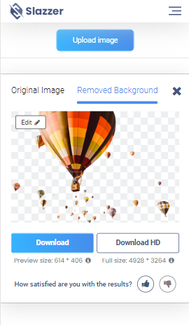 slazzer bg remover tool