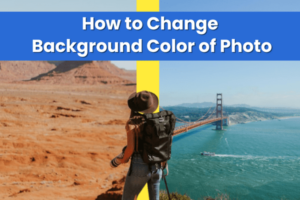 So ändern Sie die Hintergrundfarbe eines Fotos