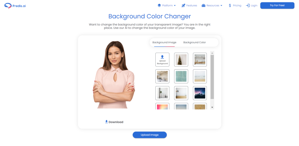Predis Background Color Changer
