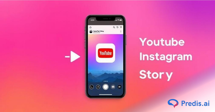 How to add YouTube link to Instagram story