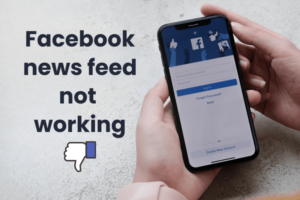 Facebook-nieuwsfeed werkt niet