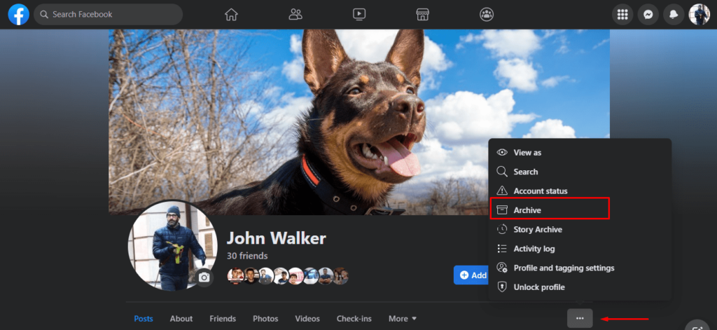 Archive on Facebook website - How to view old stories on Facebook