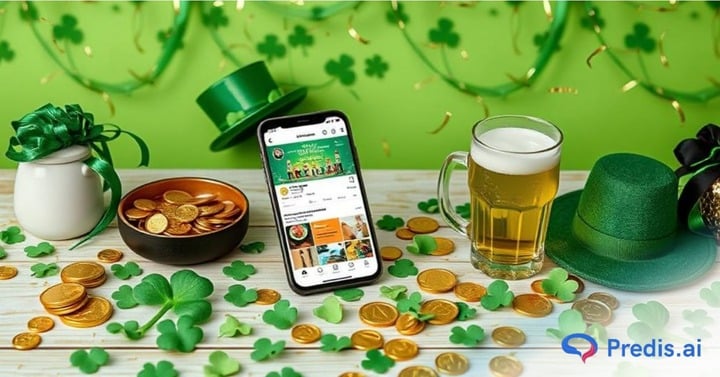 St. Patrick's day social media posts ideas