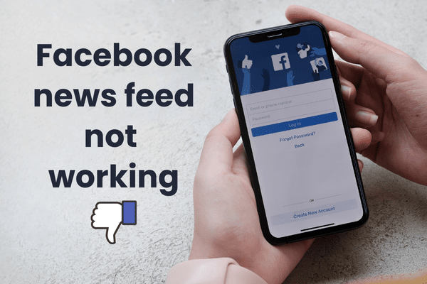 Facebook news feed not working