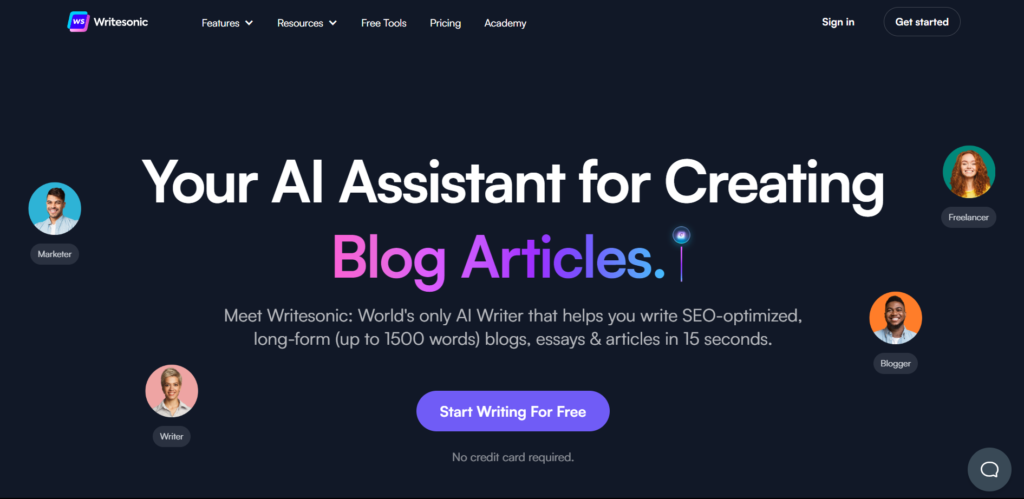 Jasper vs Writesonic: What is Writesonic?