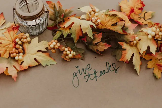 Autumn collage - November content ideas