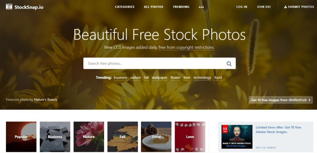 stocksnap io stock image search