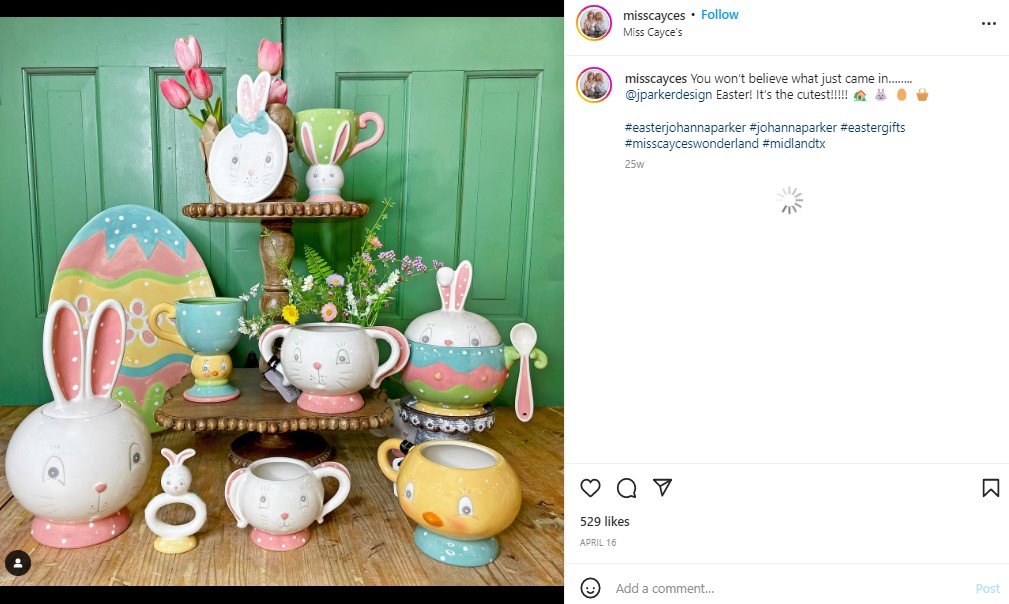gifts for easter social media post ideas