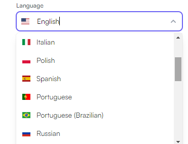 Writesonic.com vs Hypotenuse.ai - languages