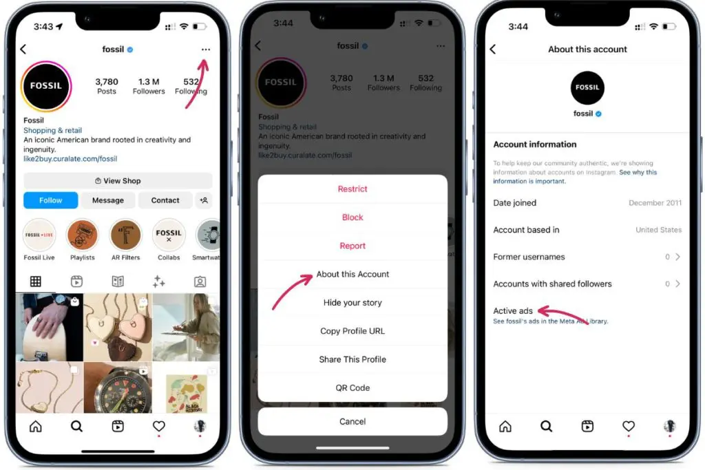 See Competitors Instagram Ads