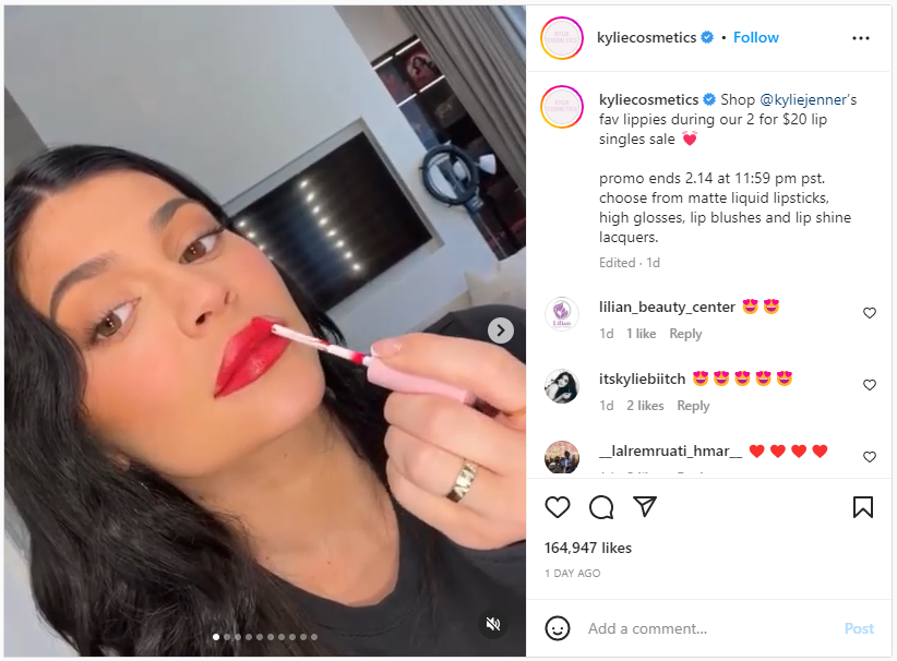 How to sell products on Instagram without a website - use clear and crisp captions