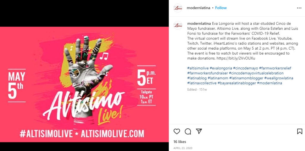 evento en vivo del cinco de mayo