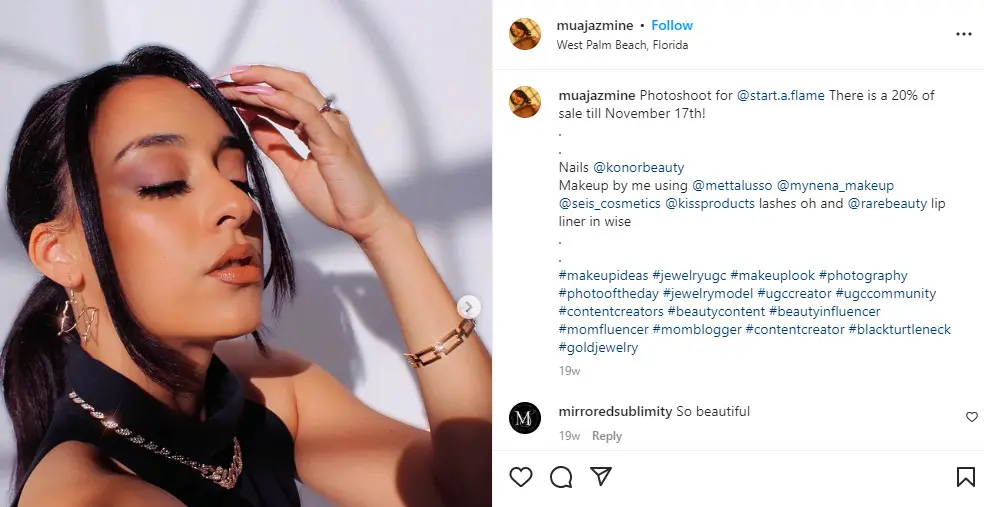 jewelry content ideas - influencer marketing