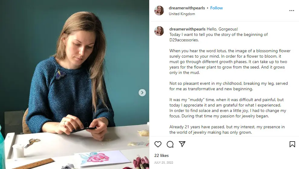 jewelry content ideas - behind the scenes