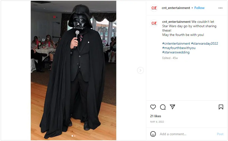 Star Wars Day Post Ideas - dress up as your favorite character